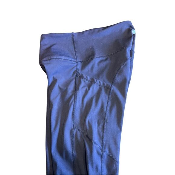 Yogalicious lux purple small leggings side pockets comfy yoga Pilates ￼ - Picture 4 of 5